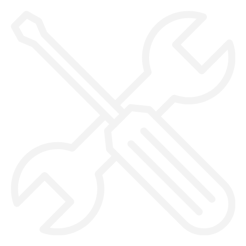 Werkzeug mit Schraubenzieher und Schlüssel Icon